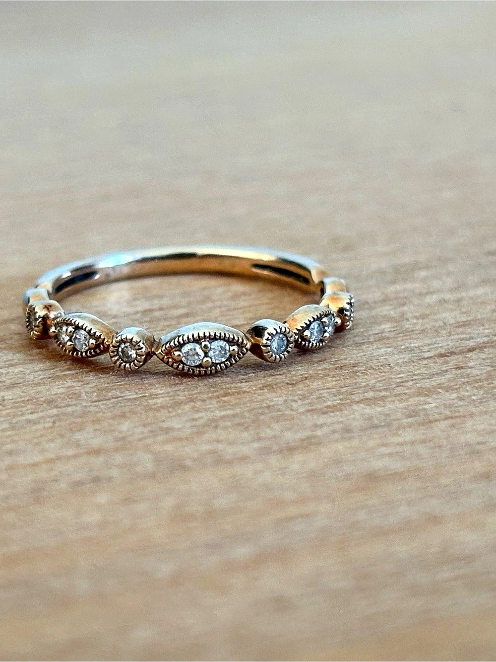 10K Gold-Tone Ornate Ring
